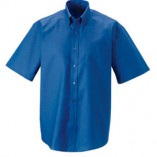 Kurzärmeliges Oxford Hemd mit BT Aztec Blue