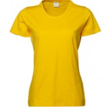 Ladies Basic T-Shirt TJ1050 Bright Yellow