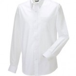 Langärmeliges Oxford-Hemd mit BT White