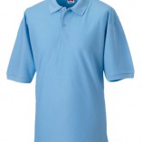 Men Poloshirt 65-35 Z539 Sky Blue